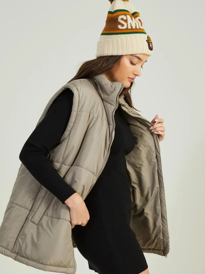 Women Altar039d State Jackets Maye Puffer Vest Slategreen