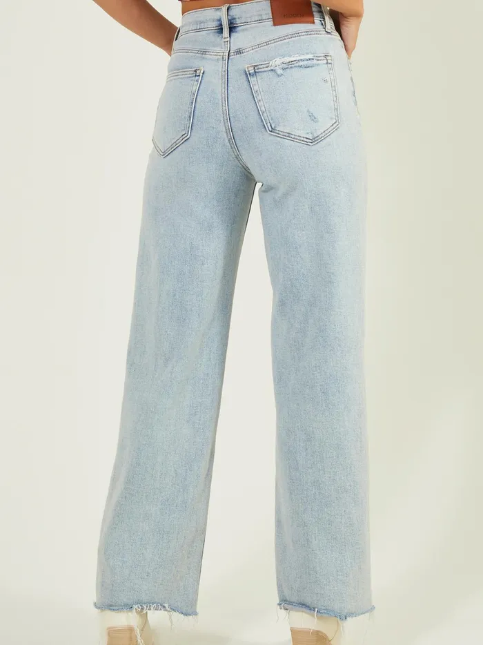 Women Altar039d State Jeans Kiara Straight Leg Jeans Lightwash