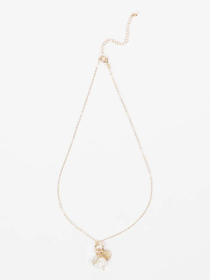 Women Altar039d State Jewelry Triple Charm Necklace Gold