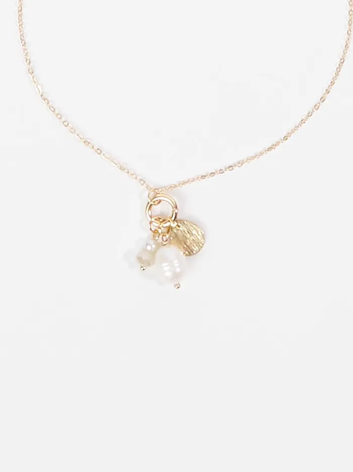 Women Altar039d State Jewelry Triple Charm Necklace Gold