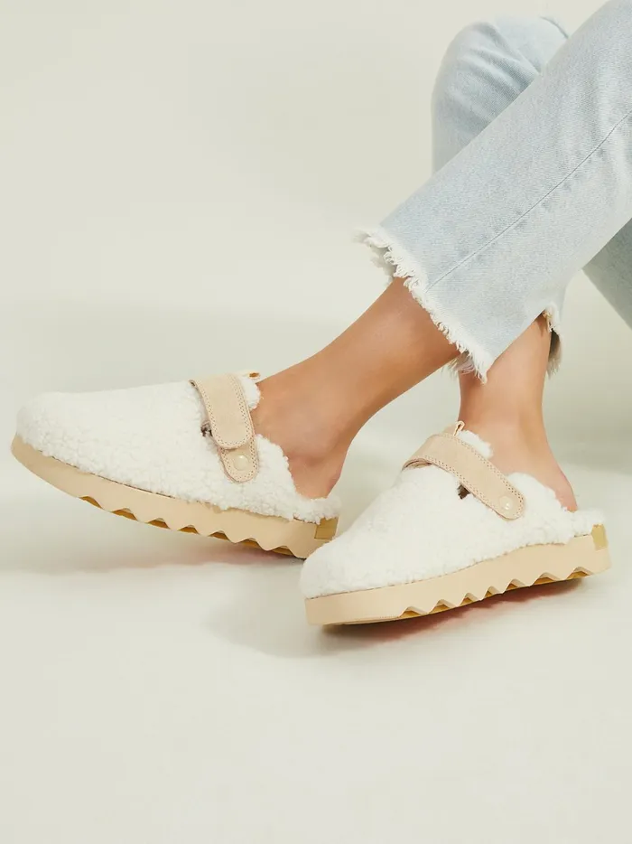 Women Altar039d State Loafers Mules Vibe Cozy Clogs By Sorel Natural
