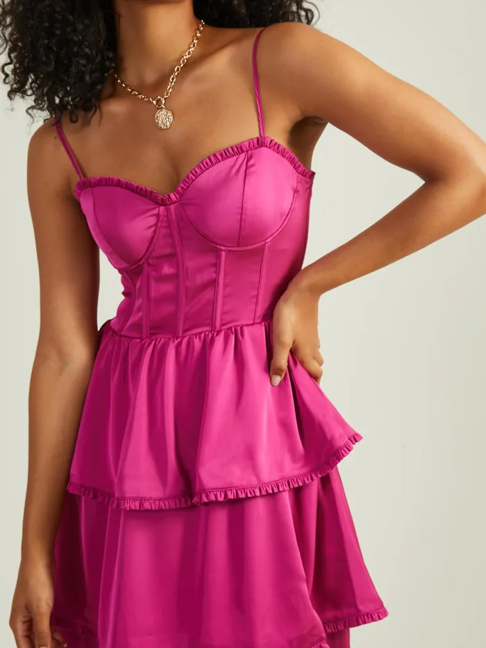 Women Altar039d State Maxi Midi Stellni Satin Maxi Dress Pinkberry