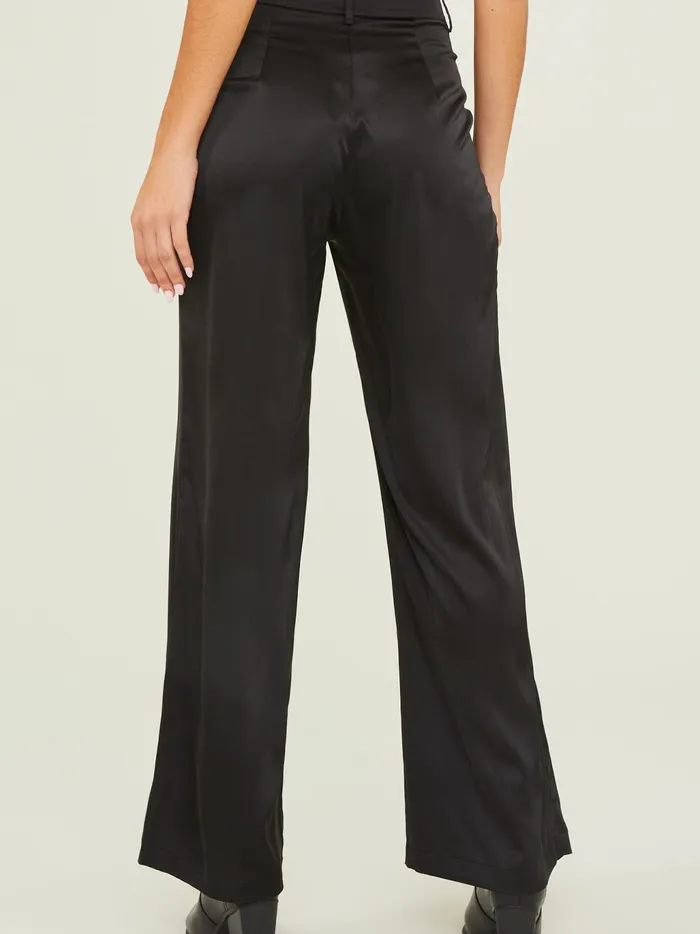 Women Altar039d State Pants Remi Satin Trouser Pants Black