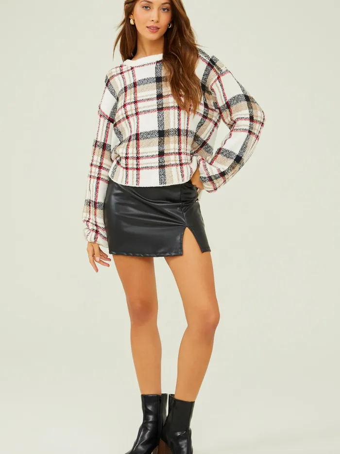 Women Altar039d State Skirts Skorts Brooklyn Vegan Leather Skirt Black