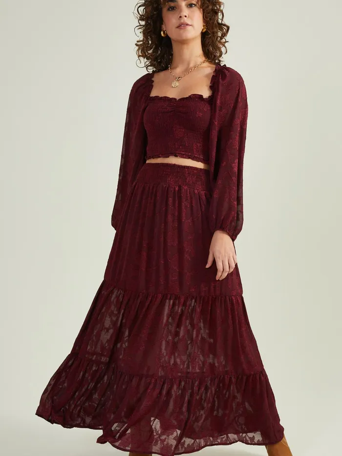 Women Altar039d State Skirts Skorts Veron Floral Maxi Skirt Raisin