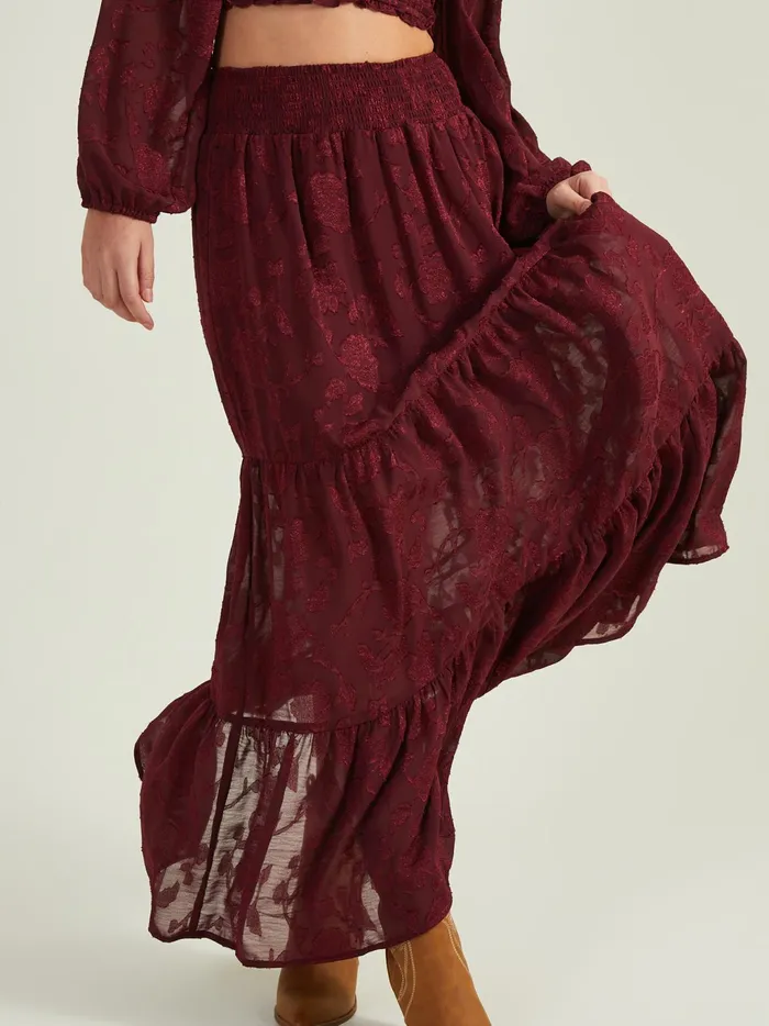 Women Altar039d State Skirts Skorts Veron Floral Maxi Skirt Raisin