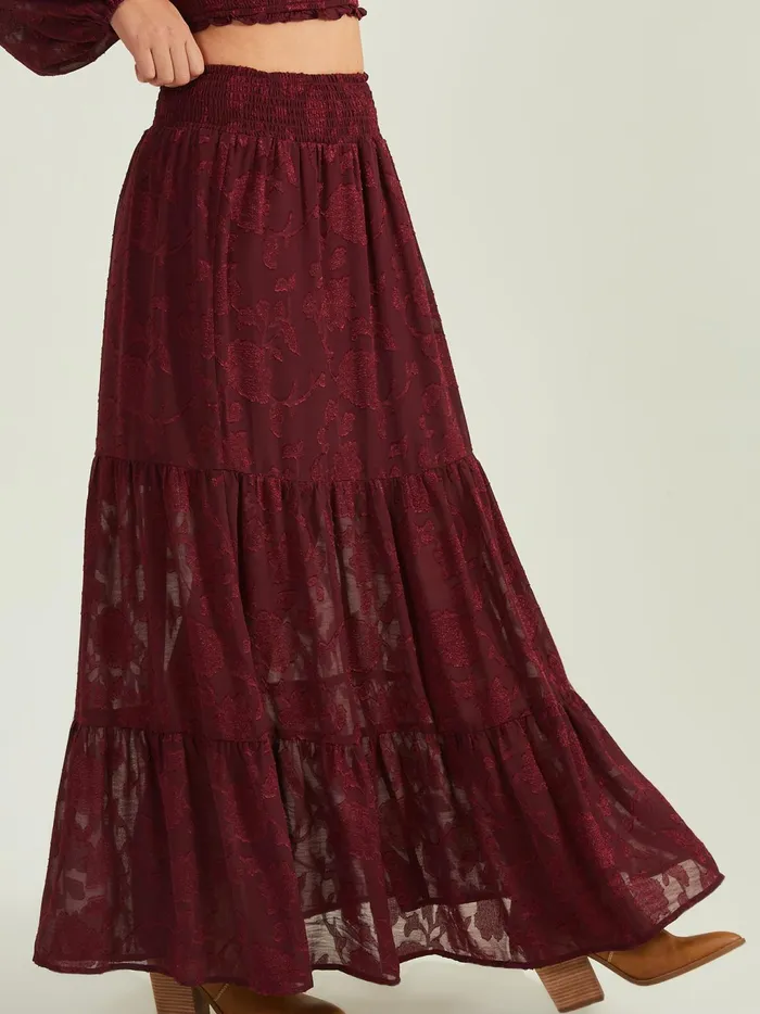 Women Altar039d State Skirts Skorts Veron Floral Maxi Skirt Raisin