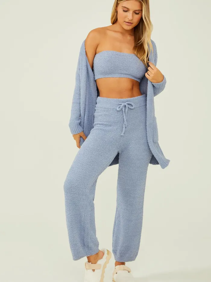 Women Altar039d State Sleep Lounge Harper Fuzzy Tube Top Zenblue