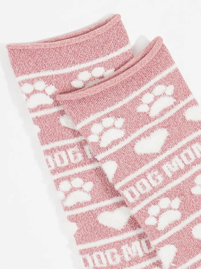Women Altar039d State Socks Dog Mom Crew Socks Ashrose