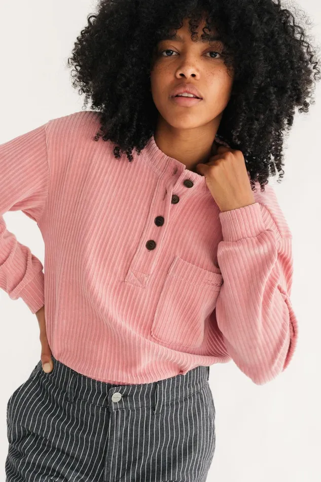 Women Archer 8211 Antique Pink TWOTHIRDS Sweatshirts