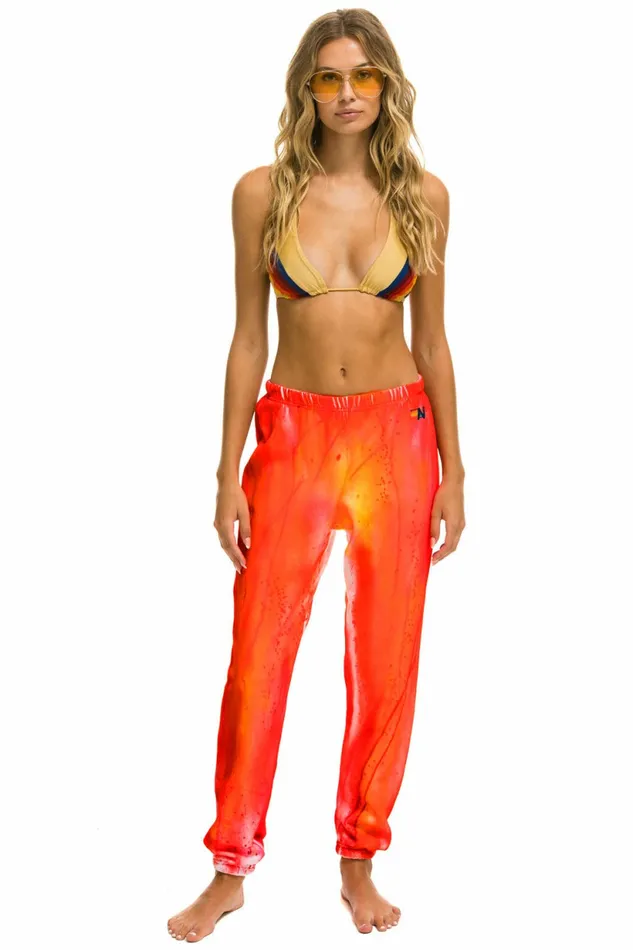 Women ARTIST COLLECTION SWEATPANTS 8211 SUNSET Aviator Nation Sweatpants