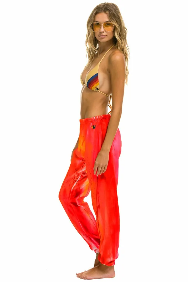 Women ARTIST COLLECTION SWEATPANTS 8211 SUNSET Aviator Nation Sweatpants Women ARTIST COLLECTION SWEATPANTS 8211 SUNSET Aviator Nation Sweatpants