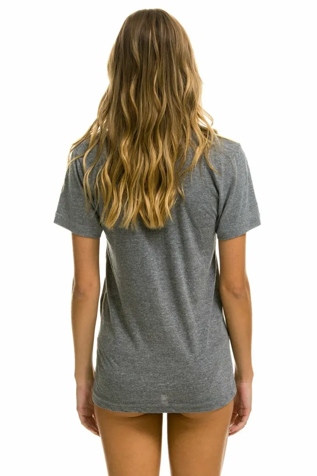 Women AVIATOR NATION HAIGHT ASHBURY TEE 8211 HEATHER GREY Aviator Nation UnisexTees Women AVIATOR NATION HAIGHT ASHBURY TEE 8211 HEATHER GREY Aviator Nation UnisexTees