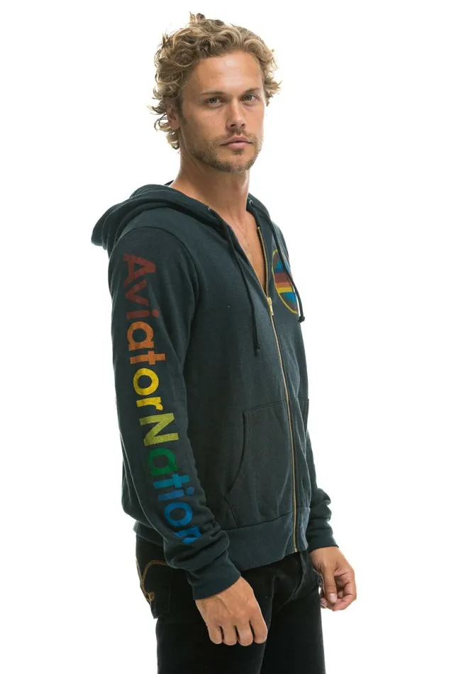 Women AVIATOR NATION MALIBU HOODIE 8211 CHARCOAL Aviator Nation Hoodies Women AVIATOR NATION MALIBU HOODIE 8211 CHARCOAL Aviator Nation Hoodies