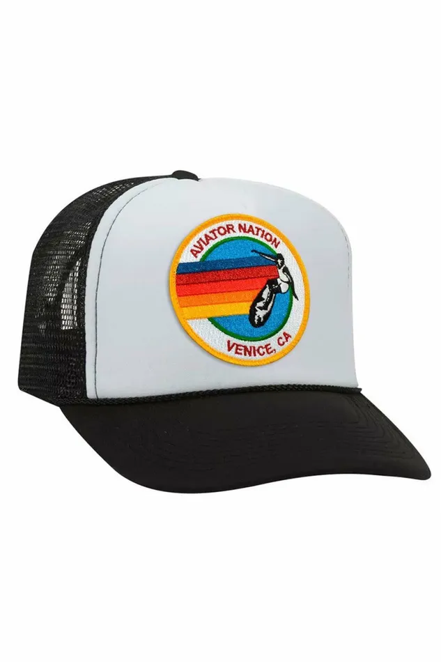 Women AVIATOR NATION TRUCKER HAT Aviator Nation TruckerHats Women AVIATOR NATION TRUCKER HAT Aviator Nation TruckerHats