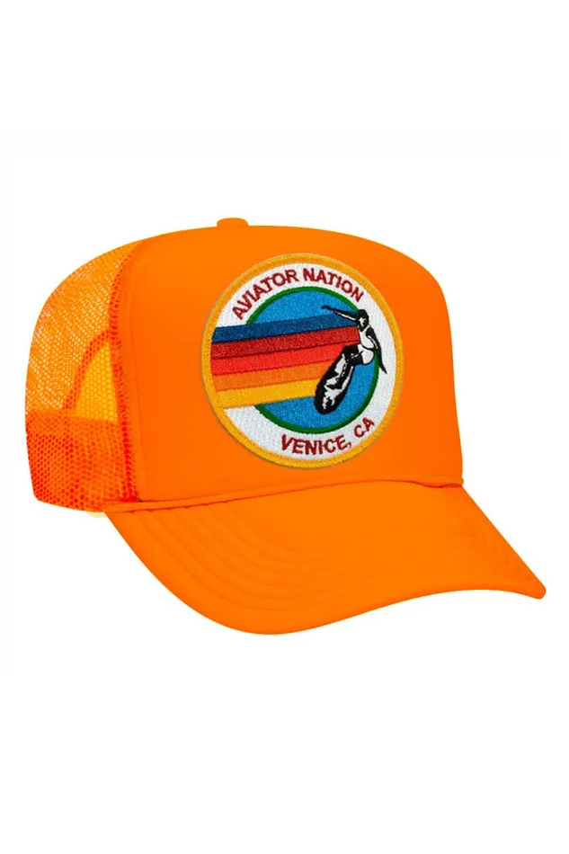 Women AVIATOR NATION TRUCKER HAT Aviator Nation TruckerHats Women AVIATOR NATION TRUCKER HAT Aviator Nation TruckerHats