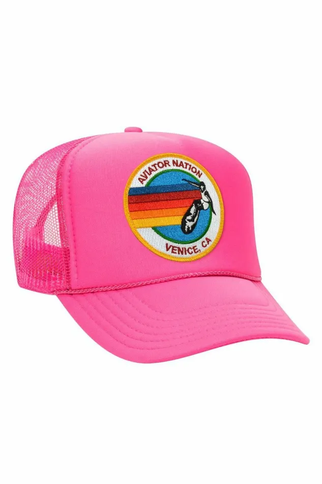 Women AVIATOR NATION TRUCKER HAT Aviator Nation TruckerHats Women AVIATOR NATION TRUCKER HAT Aviator Nation TruckerHats