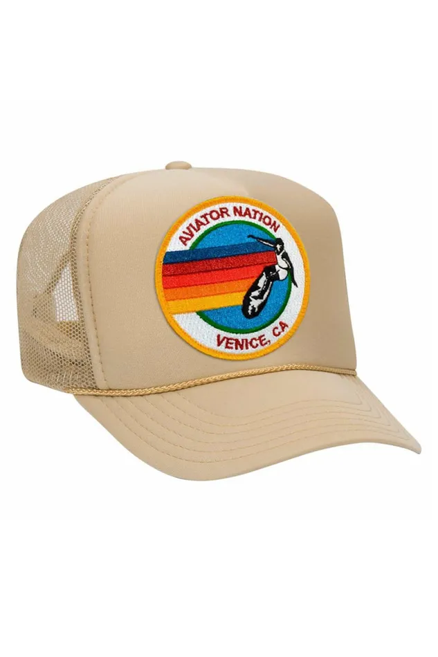 Women AVIATOR NATION TRUCKER HAT Aviator Nation TruckerHats Women AVIATOR NATION TRUCKER HAT Aviator Nation TruckerHats