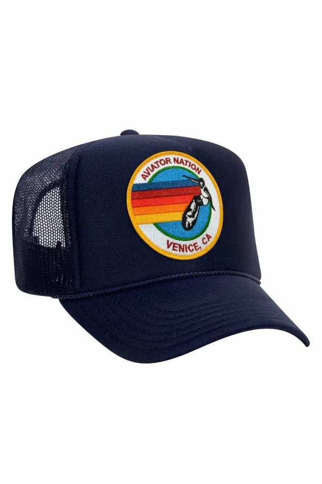 Women AVIATOR NATION TRUCKER HAT Aviator Nation TruckerHats Women AVIATOR NATION TRUCKER HAT Aviator Nation TruckerHats