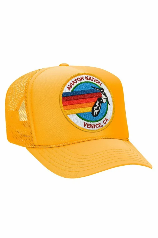 Women AVIATOR NATION TRUCKER HAT Aviator Nation TruckerHats Women AVIATOR NATION TRUCKER HAT Aviator Nation TruckerHats
