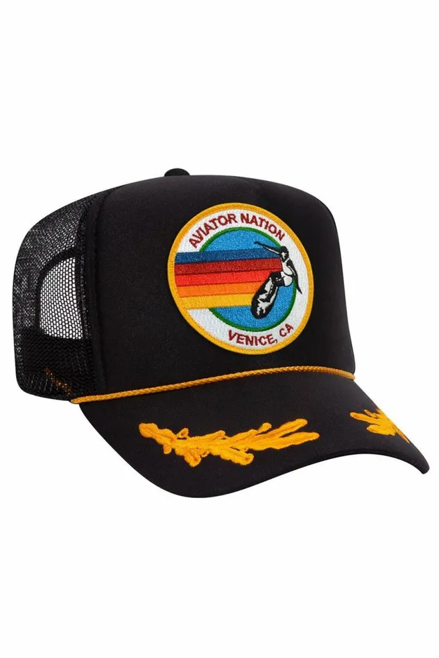 Women AVIATOR NATION TRUCKER HAT Aviator Nation TruckerHats Women AVIATOR NATION TRUCKER HAT Aviator Nation TruckerHats