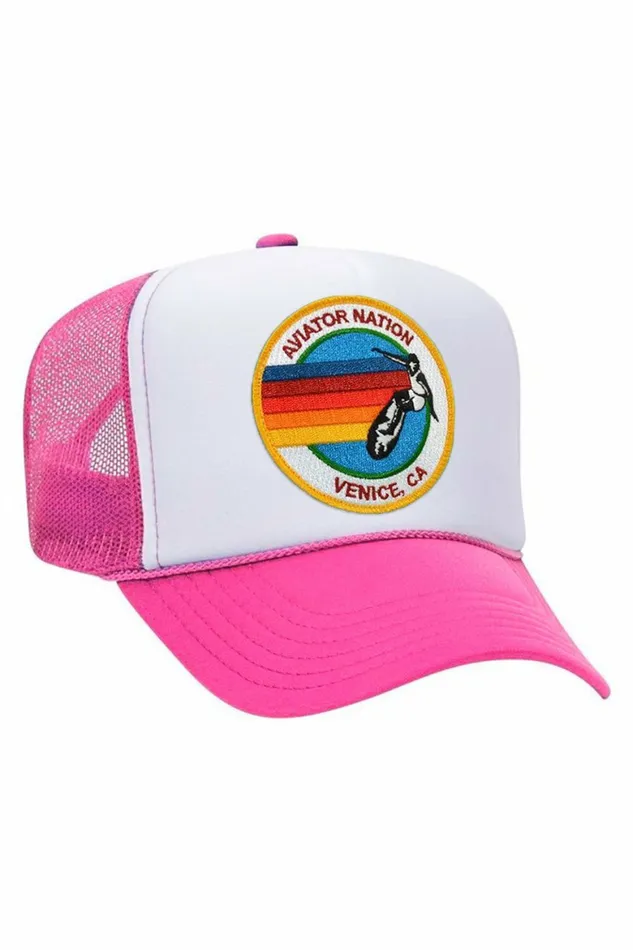 Women AVIATOR NATION TRUCKER HAT Aviator Nation TruckerHats Women AVIATOR NATION TRUCKER HAT Aviator Nation TruckerHats