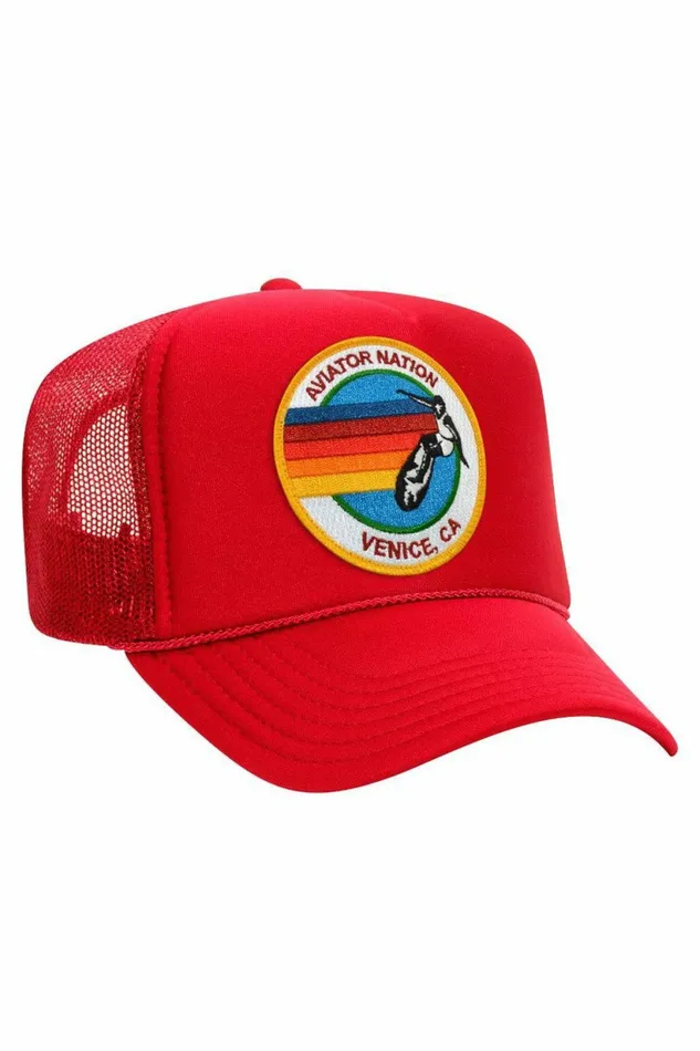 Women AVIATOR NATION TRUCKER HAT Aviator Nation TruckerHats Women AVIATOR NATION TRUCKER HAT Aviator Nation TruckerHats