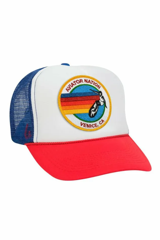 Women AVIATOR NATION TRUCKER HAT Aviator Nation TruckerHats Women AVIATOR NATION TRUCKER HAT Aviator Nation TruckerHats