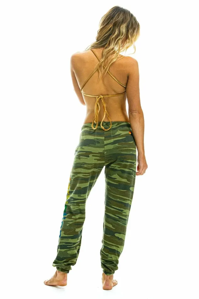 Women AVIATOR NATION VAIL SWEATPANTS 8211 CAMO Aviator Nation Sweatpants Women AVIATOR NATION VAIL SWEATPANTS 8211 CAMO Aviator Nation Sweatpants