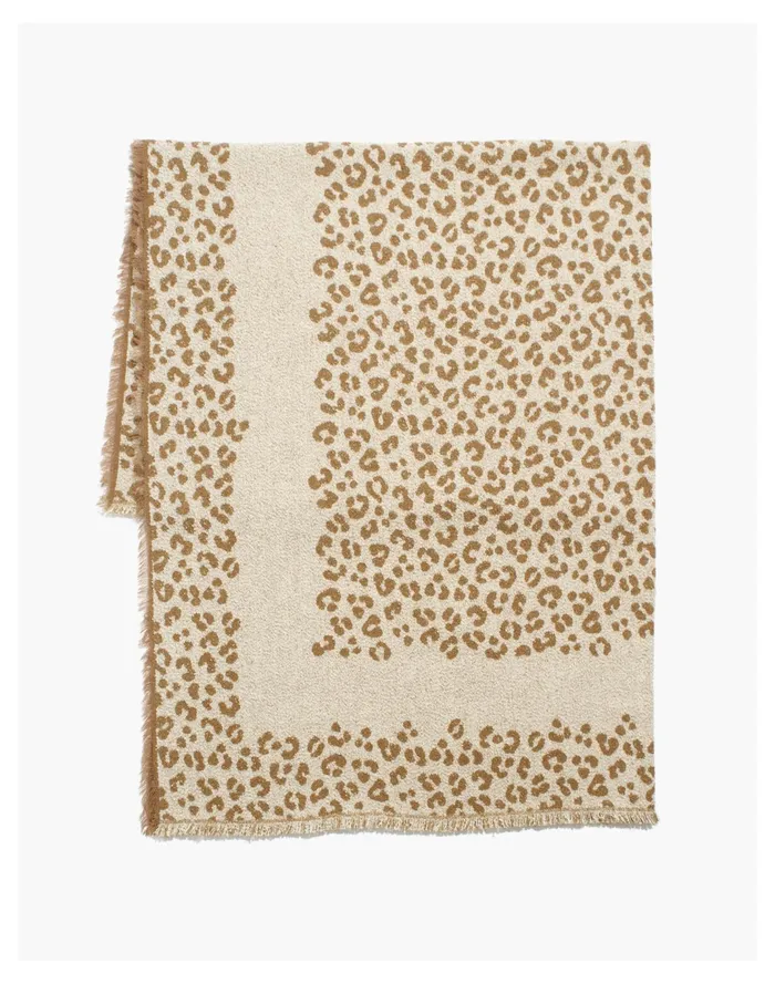 Women Bandana Scarf In Mini Cheetah Weathered Walnut Madewell Scarves and Capes Women Bandana Scarf In Mini Cheetah Weathered Walnut Madewell Scarves and Capes