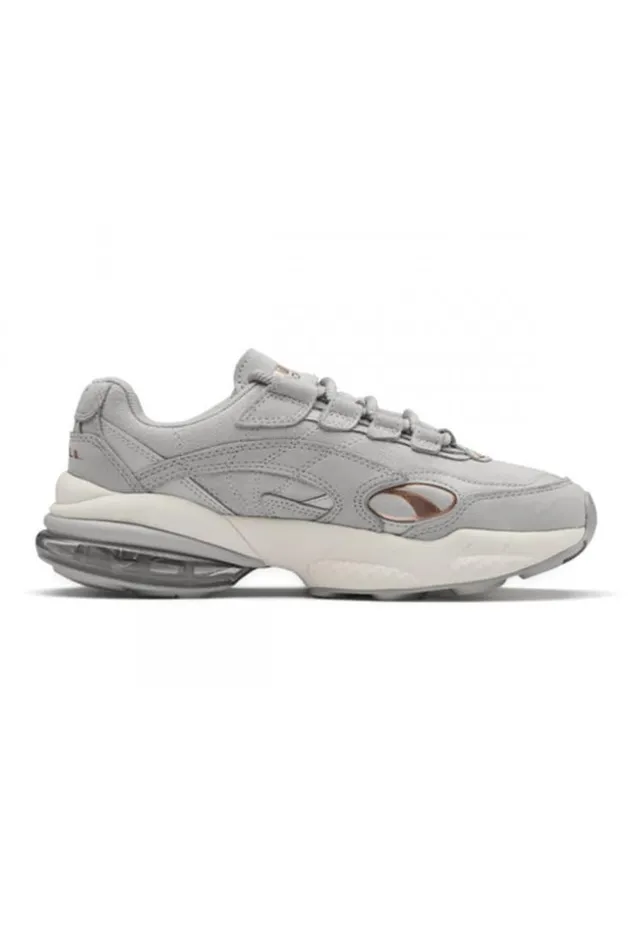 Women Basket Puma Cell Venom Patent Gris Et Beige Brentiny Paris Sneakers