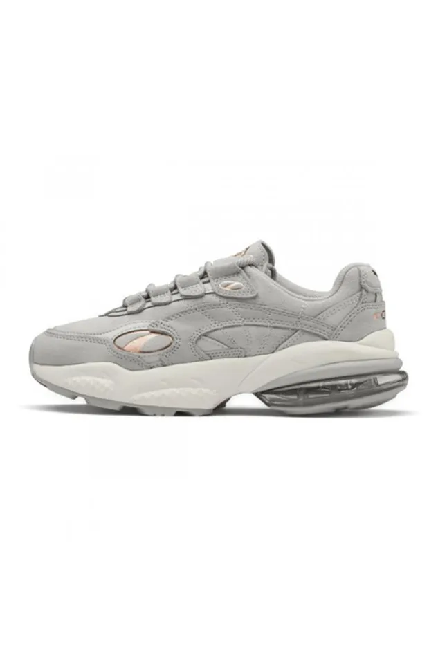 Women Basket Puma Cell Venom Patent Gris Et Beige Brentiny Paris Sneakers