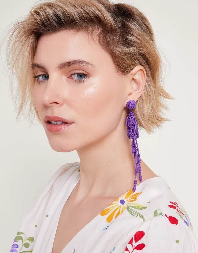 Women Beaded Drop Earrings Monsoon Jewellery and Hair