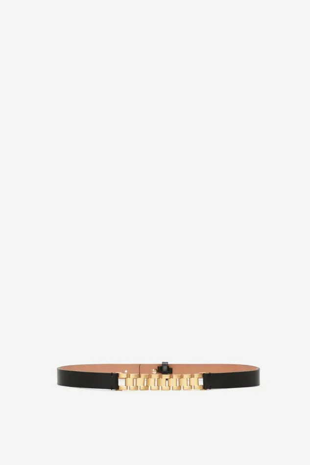 Women Belts Victoria Beckham Watch Strap Detail Belt In Black