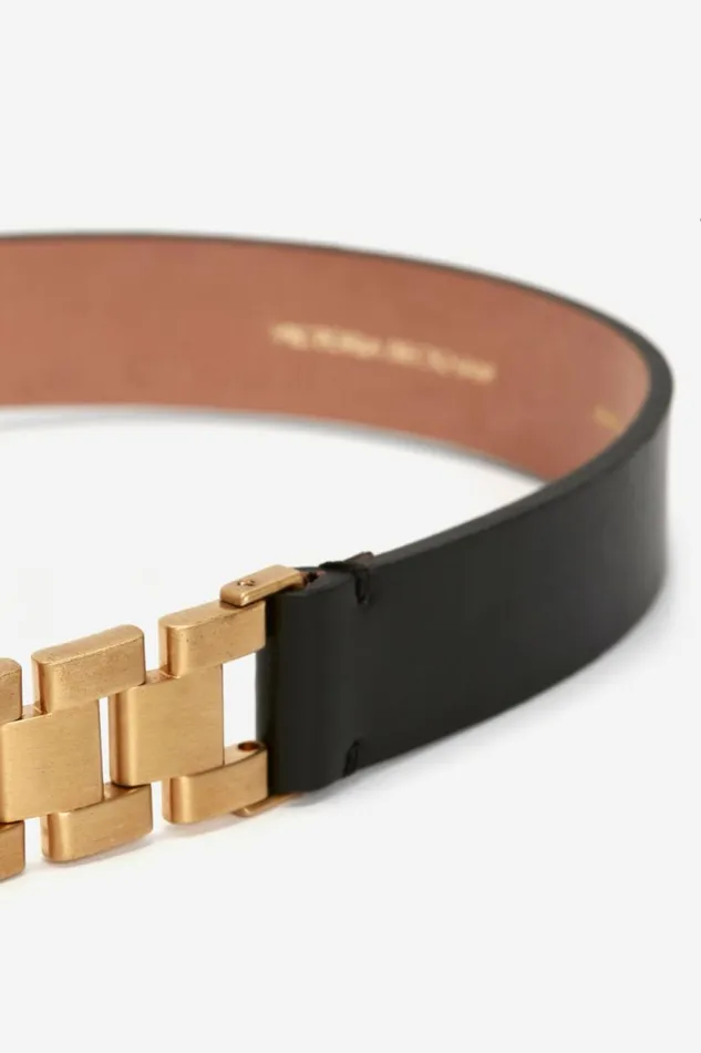 Women Belts Victoria Beckham Watch Strap Detail Belt In Black Women Belts Victoria Beckham Watch Strap Detail Belt In Black