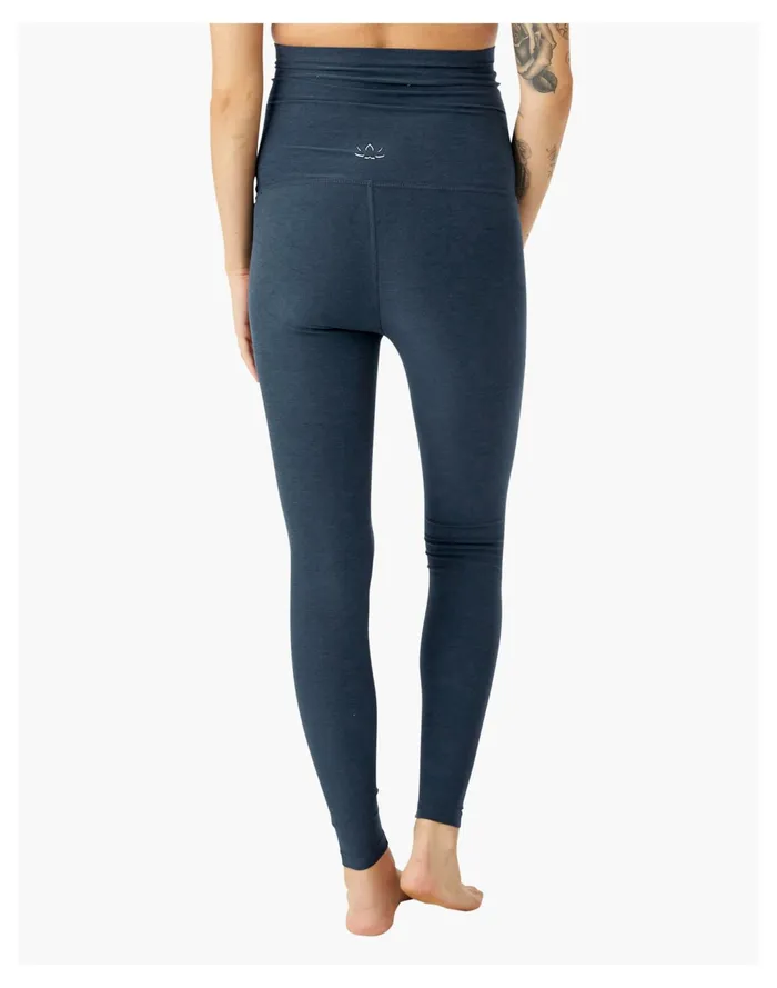 Women Beyond Yoga Spacedye Love The Bump Midi Maternity Legging Navy Madewell Activewear Women Beyond Yoga Spacedye Love The Bump Midi Maternity Legging Navy Madewell Activewear