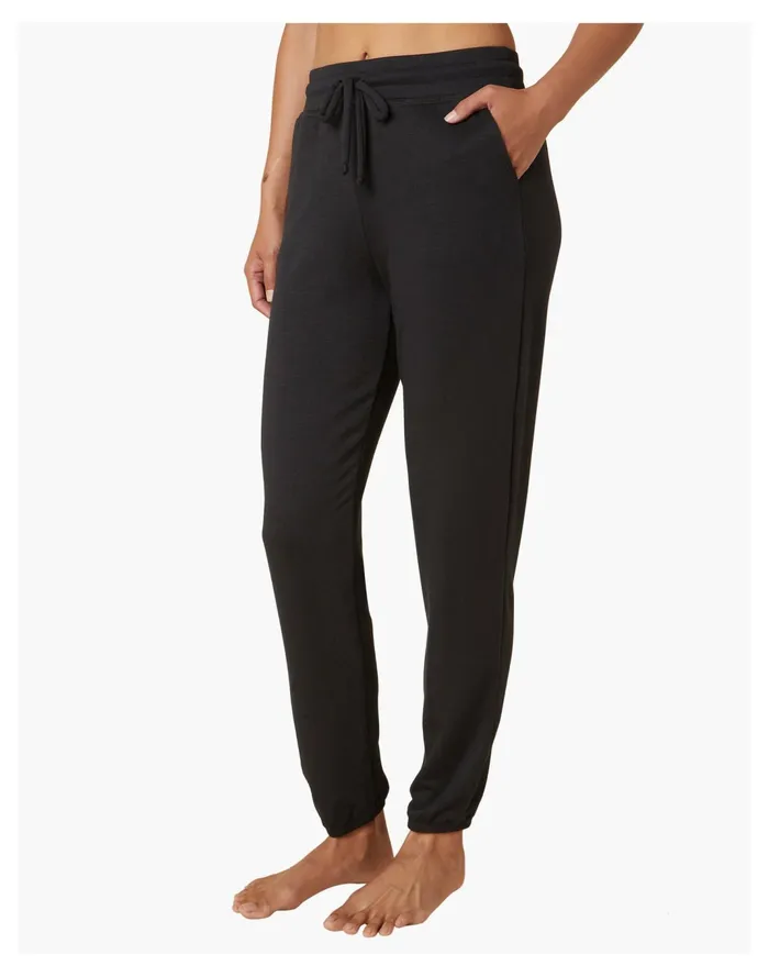 Women Beyond Yoga Weekend Sweatpant Black Madewell Sweatshirts and Sweatpants