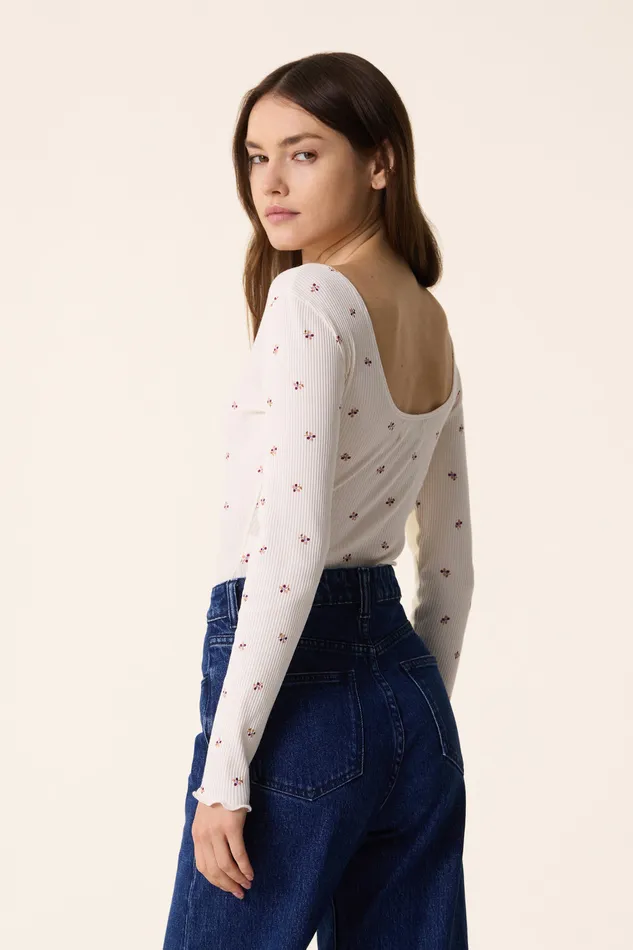 Women Bodysuit Haivy Floro Body Coton Imprim cru Des Petits Hauts Blouses Shirts and Tops Women Bodysuit Haivy Floro Body Coton Imprim cru Des Petits Hauts Blouses Shirts and Tops