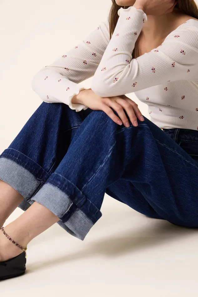 Women Bodysuit Haivy Floro Body Coton Imprim cru Des Petits Hauts Blouses Shirts and Tops