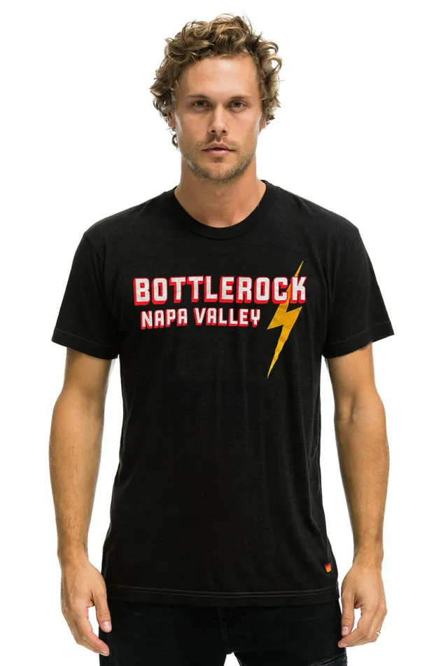 Women BOTTLEROCK 2023 TEE 8211 BLACK Aviator Nation UnisexTees Women BOTTLEROCK 2023 TEE 8211 BLACK Aviator Nation UnisexTees