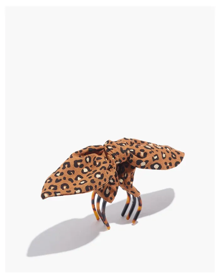 Women Bow Claw Hair Clip Warm Hickory Madewell Hair Accessories Women Bow Claw Hair Clip Warm Hickory Madewell Hair Accessories