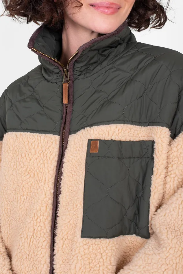 Women Brakeburn Coats And Jackets Teddy Longline Borg Jacket