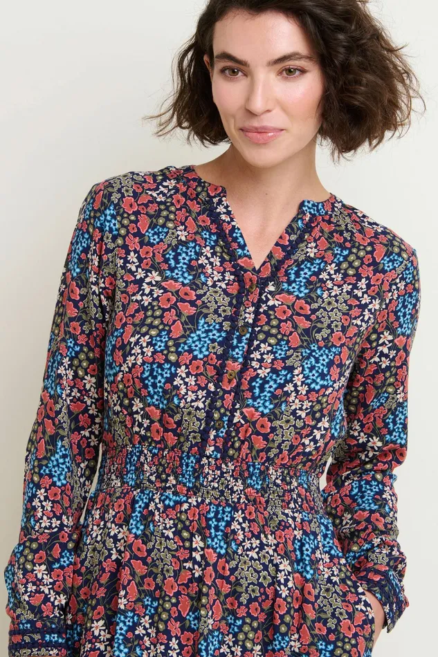 Women Brakeburn Dresses Floral Print Regan Midi Dress