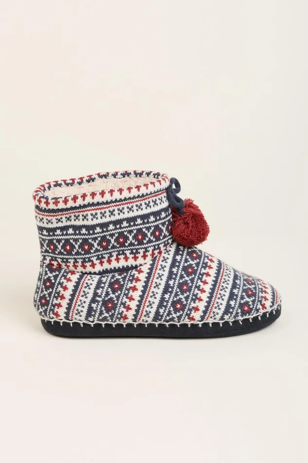 Women Brakeburn Slippers Blue Nordic Bring Me Chocolate Slipper Boots