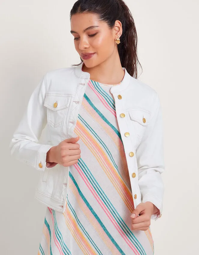 Women Casey Denim Jacket Natural Monsoon Denim