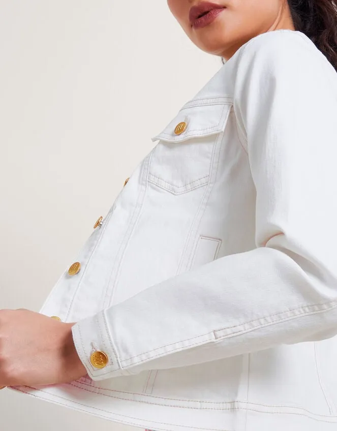 Women Casey Denim Jacket Natural Monsoon Denim