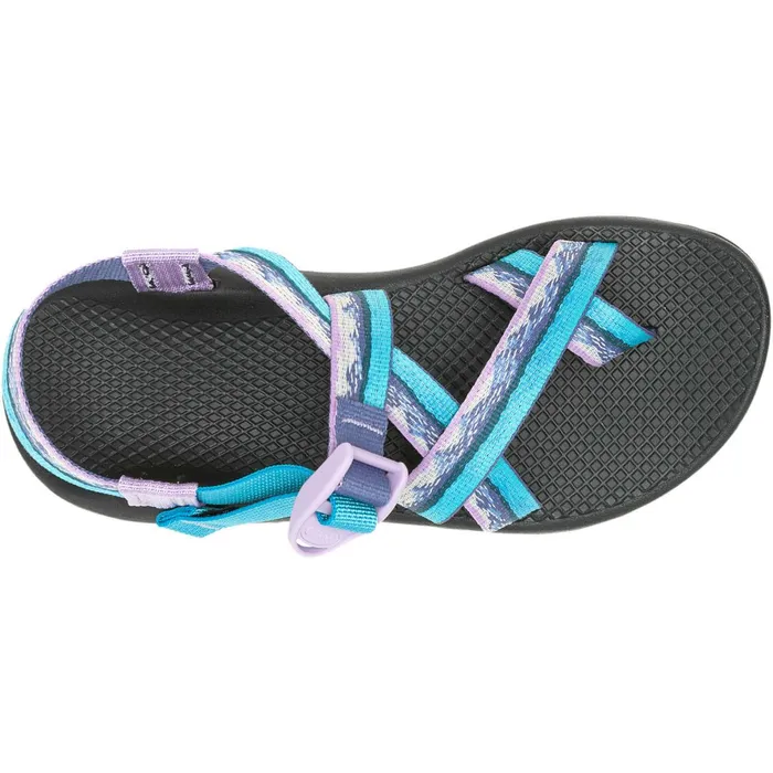 Women Chaco Z Adjustable Sandals Z2 Adjustable Strap Classic Sandal Ridge Gray Blue