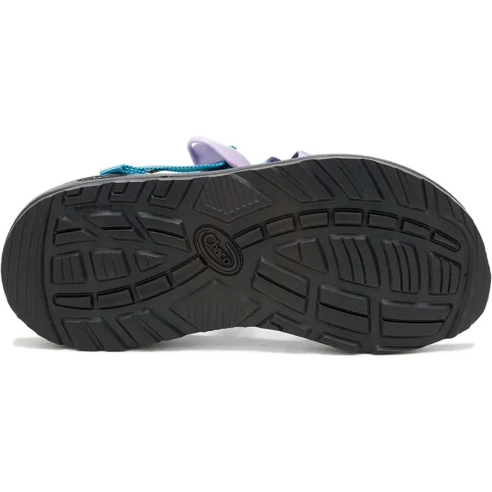 Women Chaco Z Adjustable Sandals Z2 Adjustable Strap Classic Sandal Ridge Gray Blue