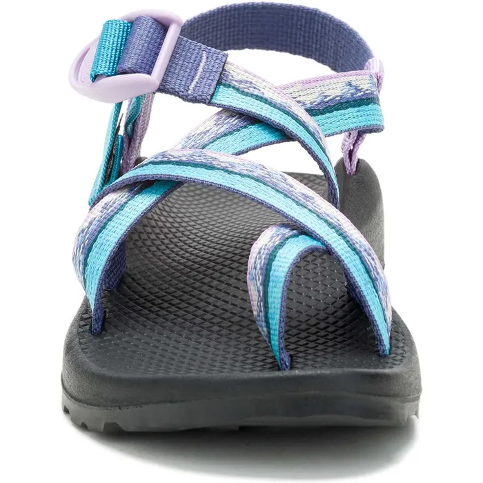 Women Chaco Z Adjustable Sandals Z2 Adjustable Strap Classic Sandal Ridge Gray Blue