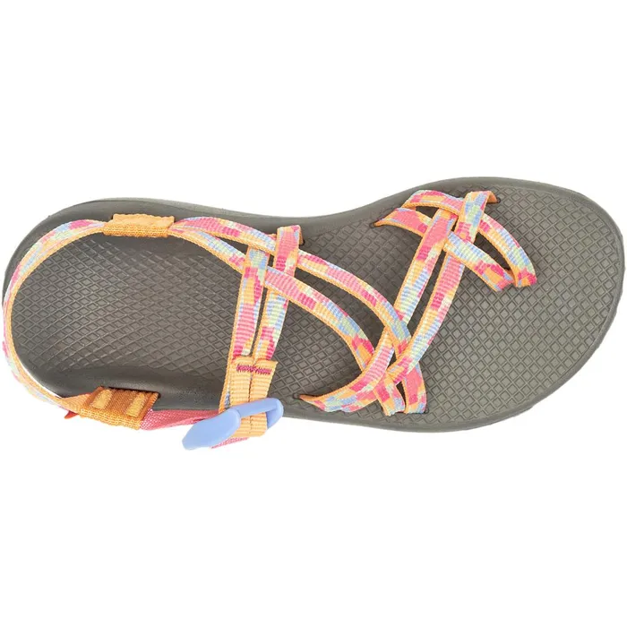 Women Chaco Z Adjustable Sandals Zx2 Cloud Dual Adjustable Straps Cushioned Sandal Candy Sorbet